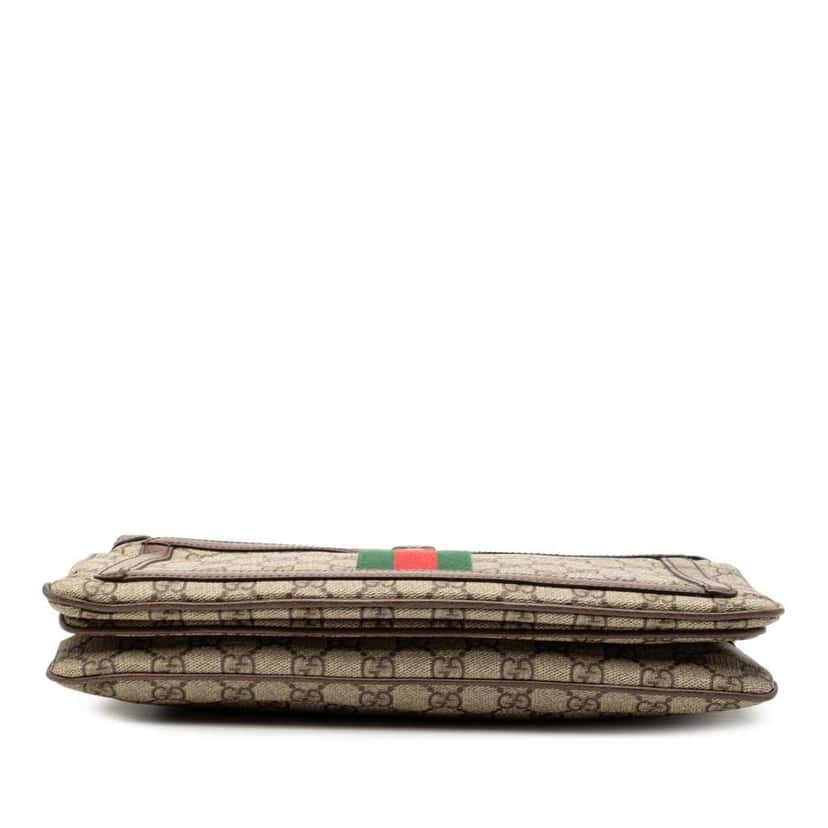 Gucci Medium GG Supreme Ophidia Crossbody Brown Canvas Very good condition - Inside View