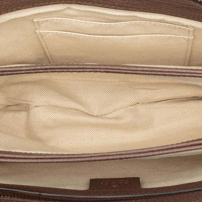 Gucci Medium GG Supreme Ophidia Crossbody Brown Canvas Very good condition - Model View
