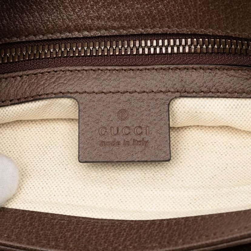 Gucci Medium GG Supreme Ophidia Crossbody Brown Canvas Very good condition - Box View