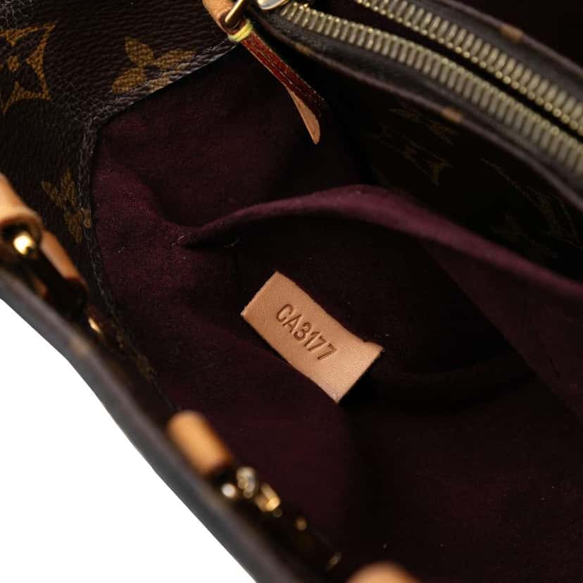 Louis Vuitton Monogram Montaigne BB Brown Good condition - Box View