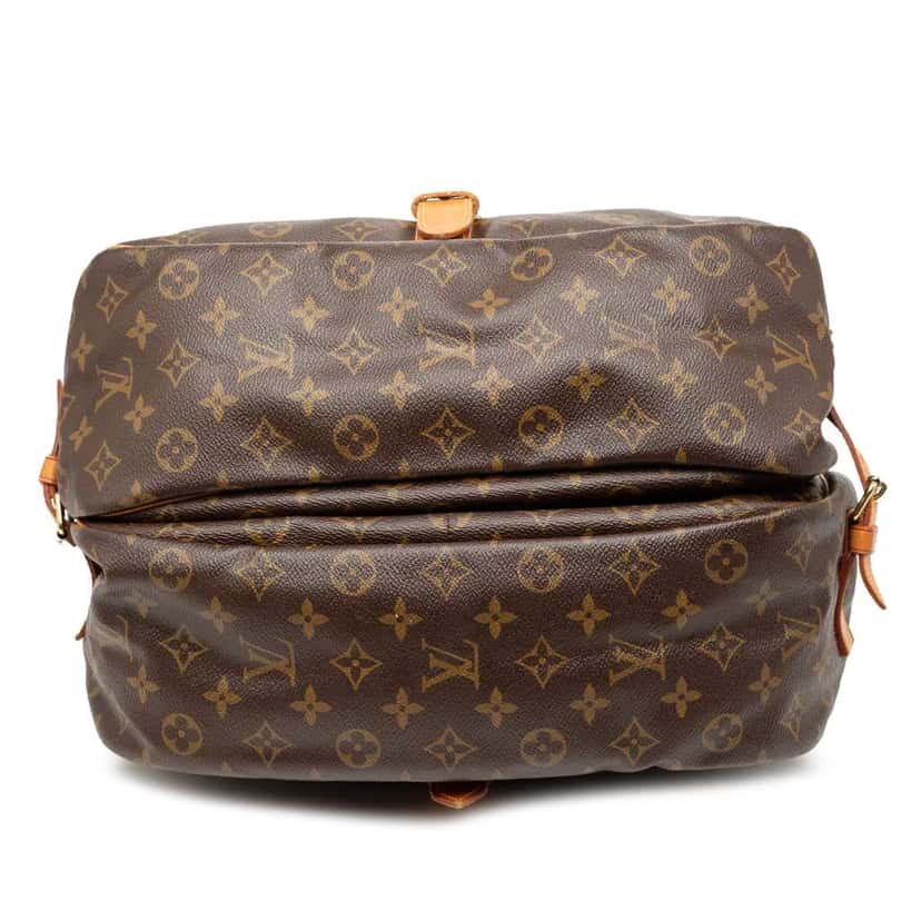 Louis Vuitton Monogram Saumur 35 Brown Fair condition - Inside View