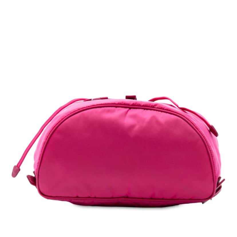 Prada Tessuto Drawstring Backpack Pink Good condition - Inside View