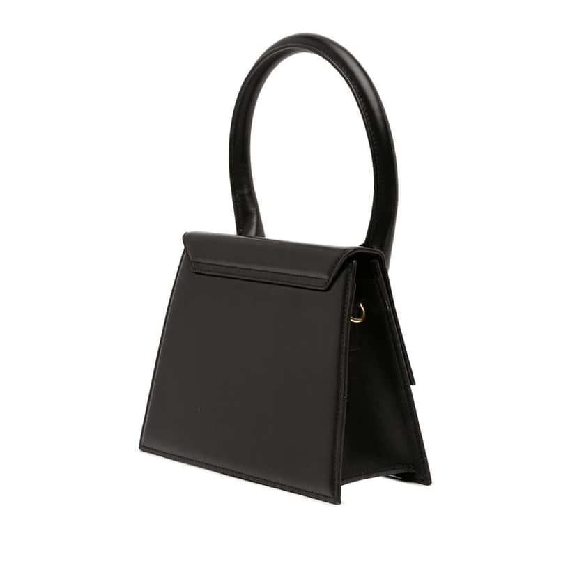 Jacquemus Leather Le Grand Chiquito Black Leather Good condition - Back View