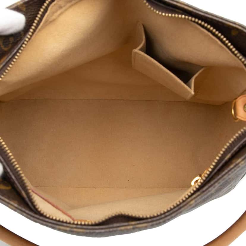 Louis Vuitton Monogram Looping GM Brown Good condition - Model View