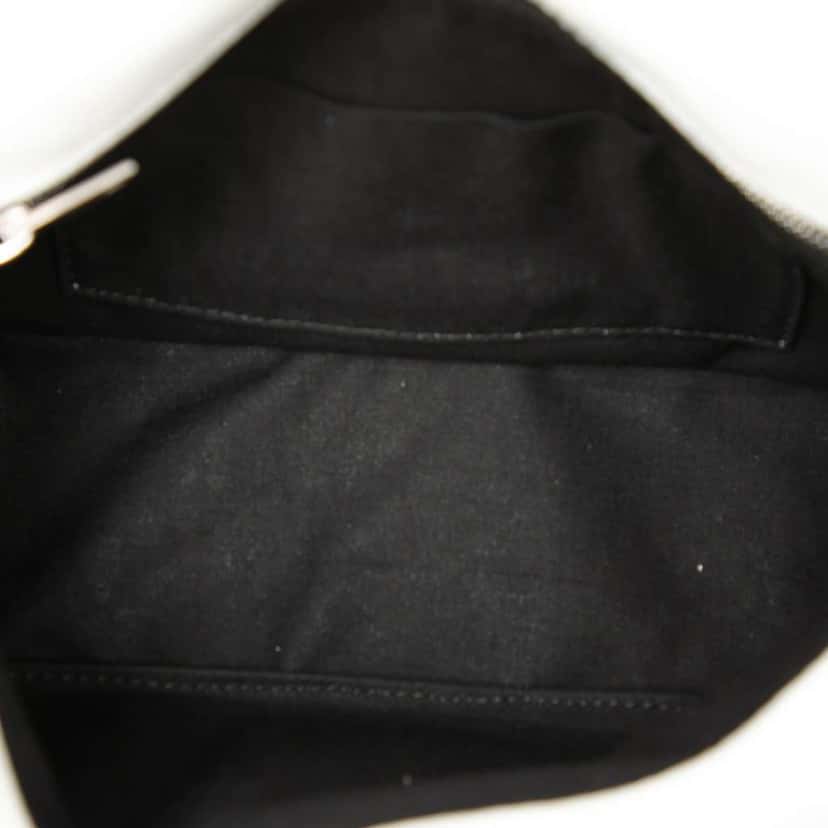 Balenciaga Small Calfskin Monaco Sling Shoulder Bag White Leather Very good condition - Model View