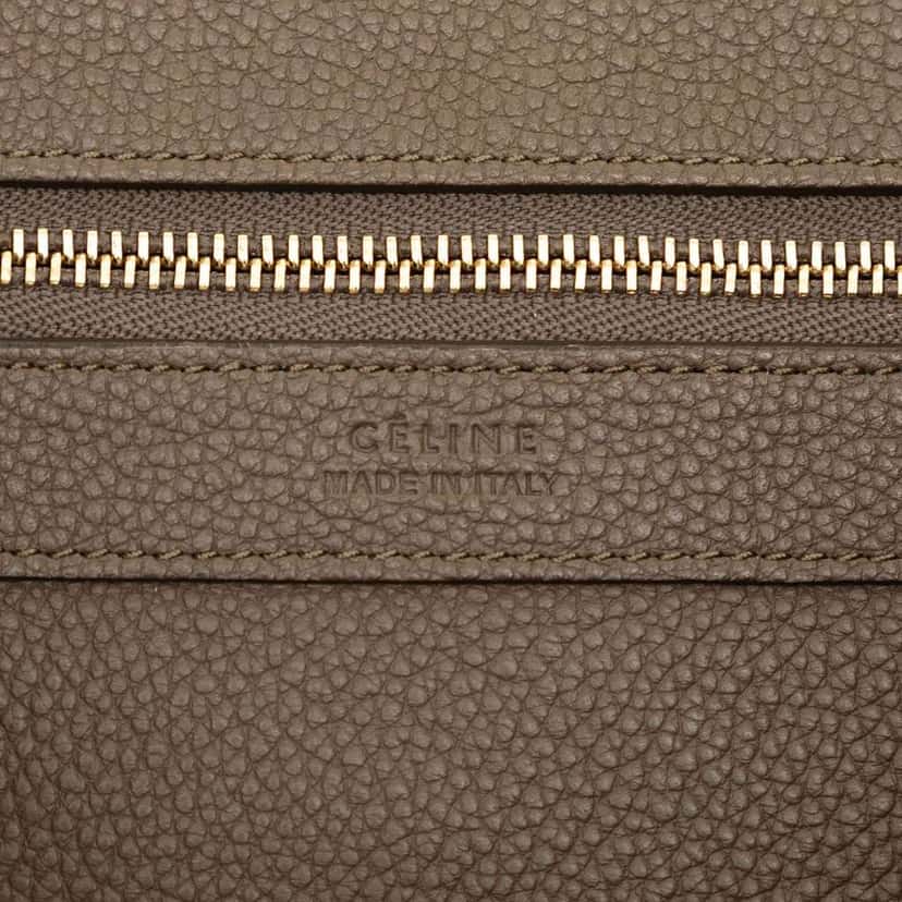 Celine Small Leather Phantom Cabas Tote Brown Leather Very good condition - Box View