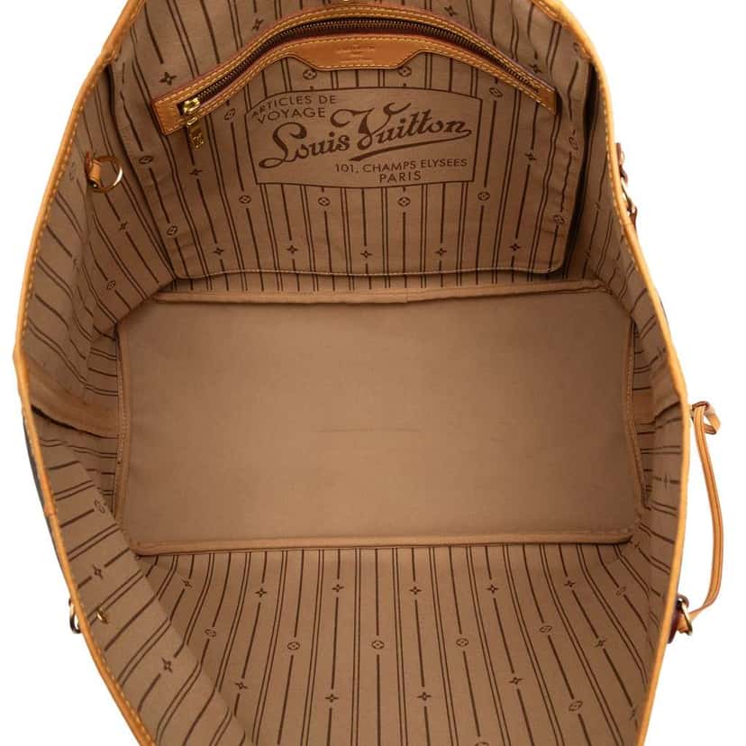 Louis Vuitton Monogram Neverfull GM Brown Good condition - Model View