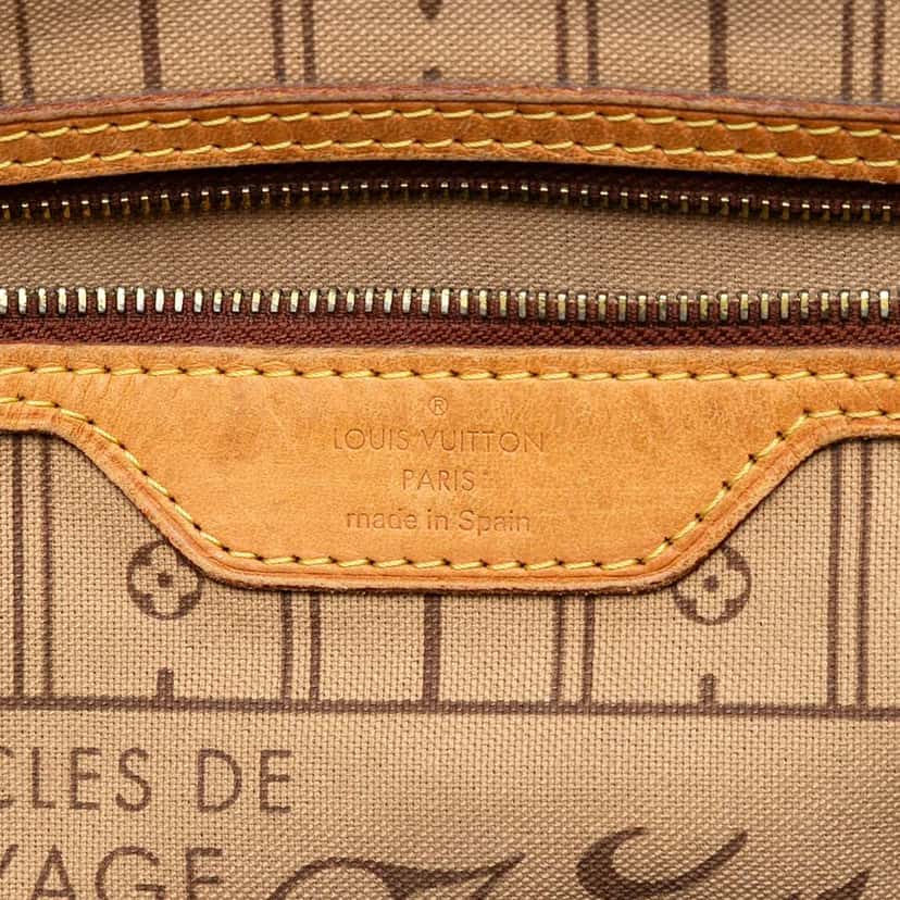 Louis Vuitton Monogram Neverfull MM Brown Good condition - Box View
