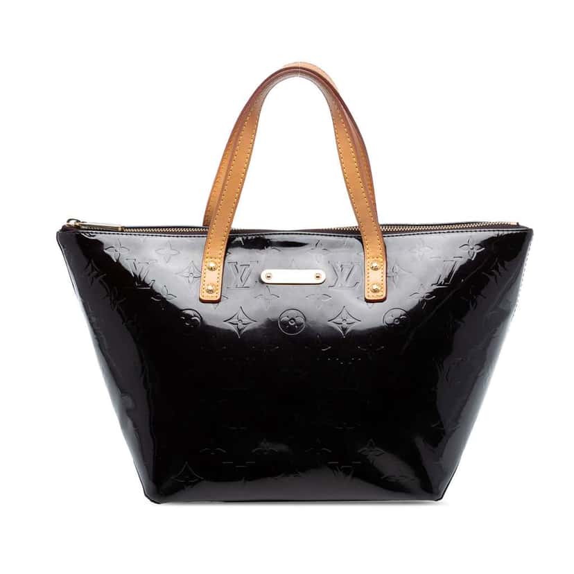 Louis Vuitton Monogram Vernis Bellevue PM Purple Leather Good condition - Front View
