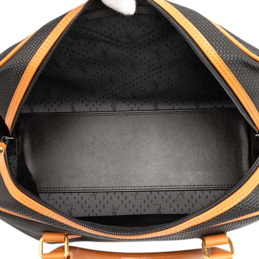 Saint Laurent PVC Boston Bag Black Good condition - Model View