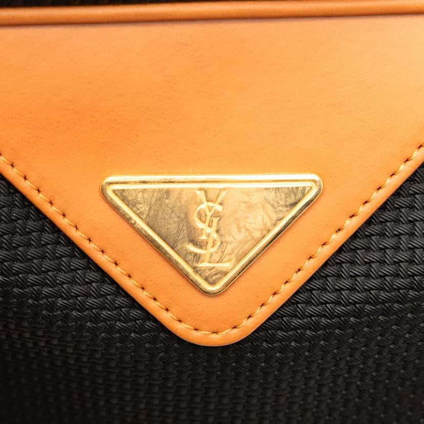 Saint Laurent PVC Boston Bag Black Good condition - Box View