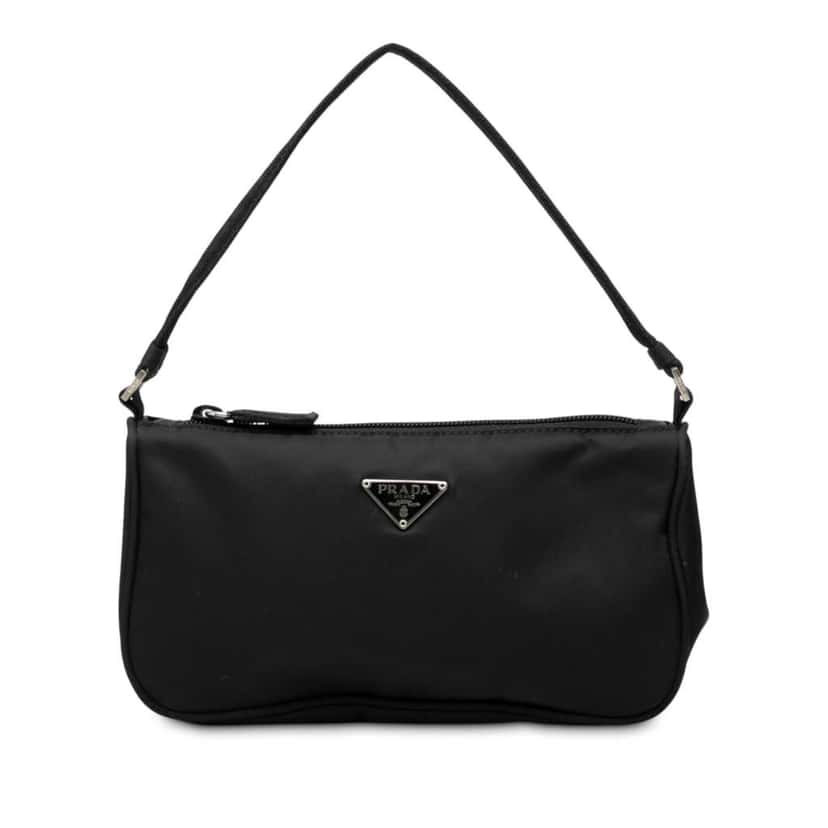 Prada Tessuto Shoulder Bag Black Good condition - Front View