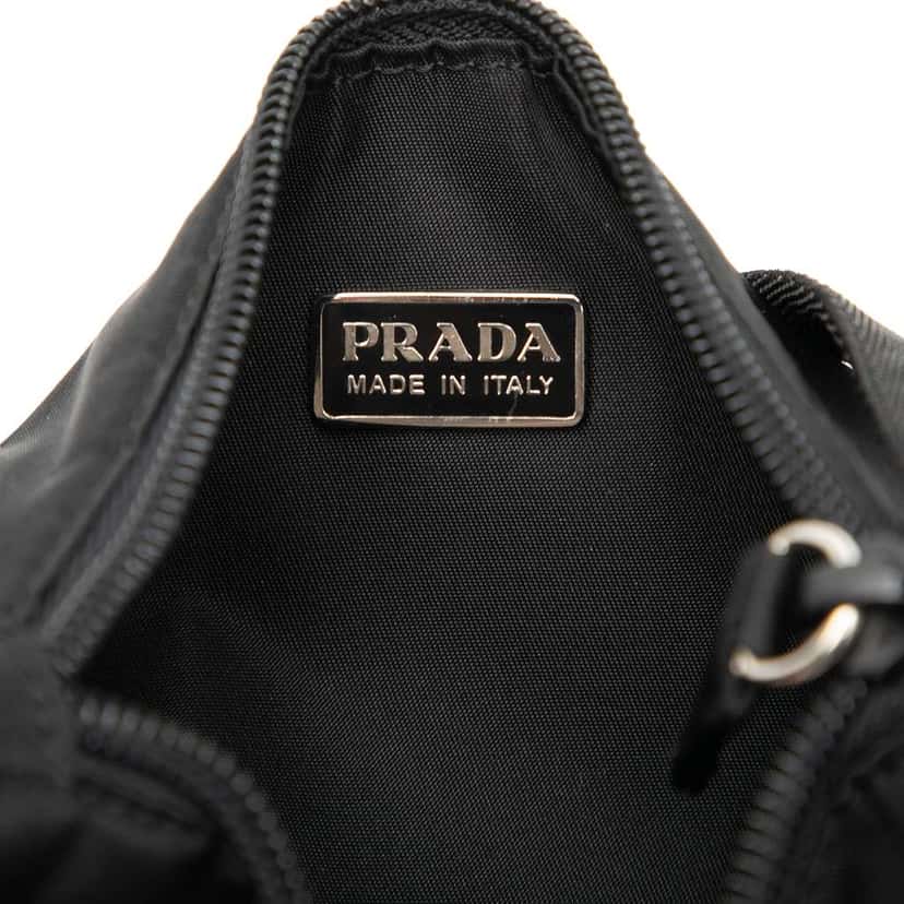 Prada Tessuto Shoulder Bag Black Good condition - Box View