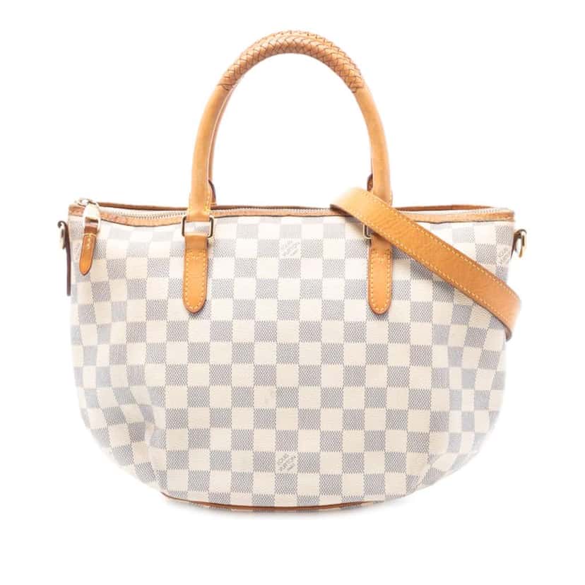 Louis Vuitton Damier Azur Riviera PM White Good condition - Front View