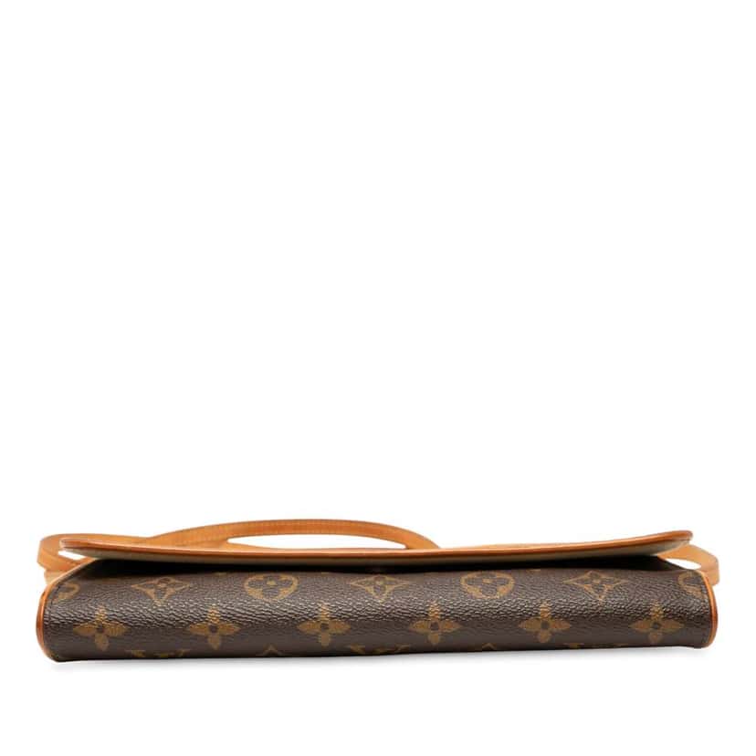 Louis Vuitton Monogram Pochette Twin GM Brown Good condition - Inside View