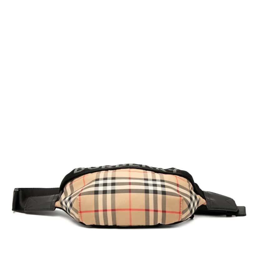 Burberry House Check Nylon Sonny Belt Bag Brown Good condition - Inside View