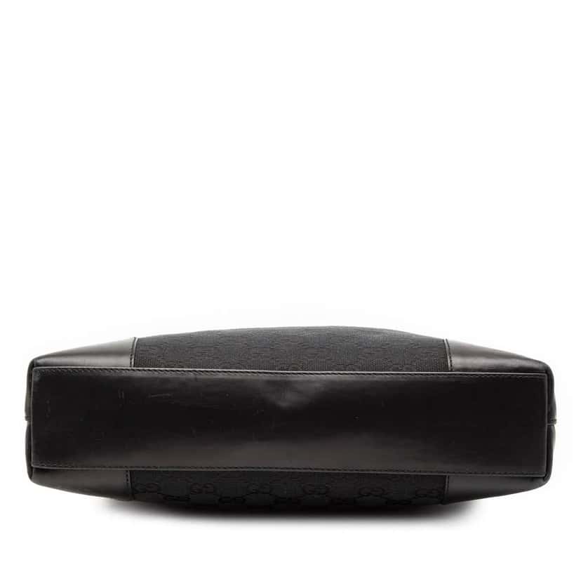 Gucci GG Canvas Shoulder Bag Black Canvas Good condition - Inside View