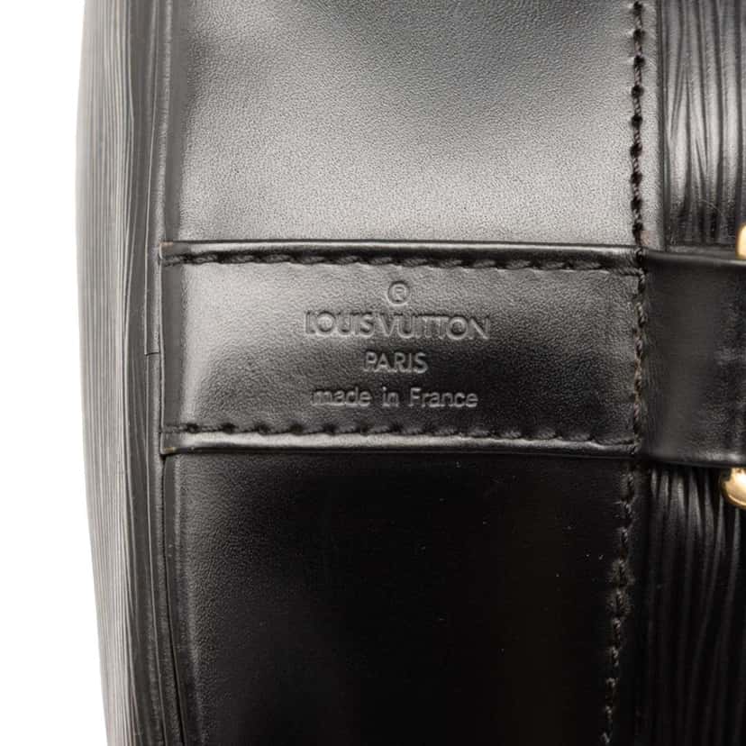 Louis Vuitton Epi Randonnee PM Black Leather Good condition - Box View