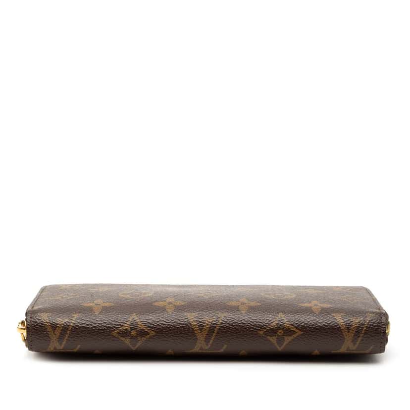 Louis Vuitton Monogram Zippy Long Wallet Brown Good condition - Inside View