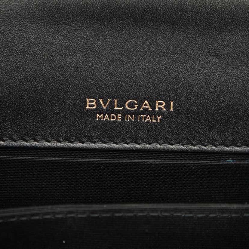 Bvlgari Small Patent Serpenti Forever Top Handle Satchel Pink Leather Good condition - Box View