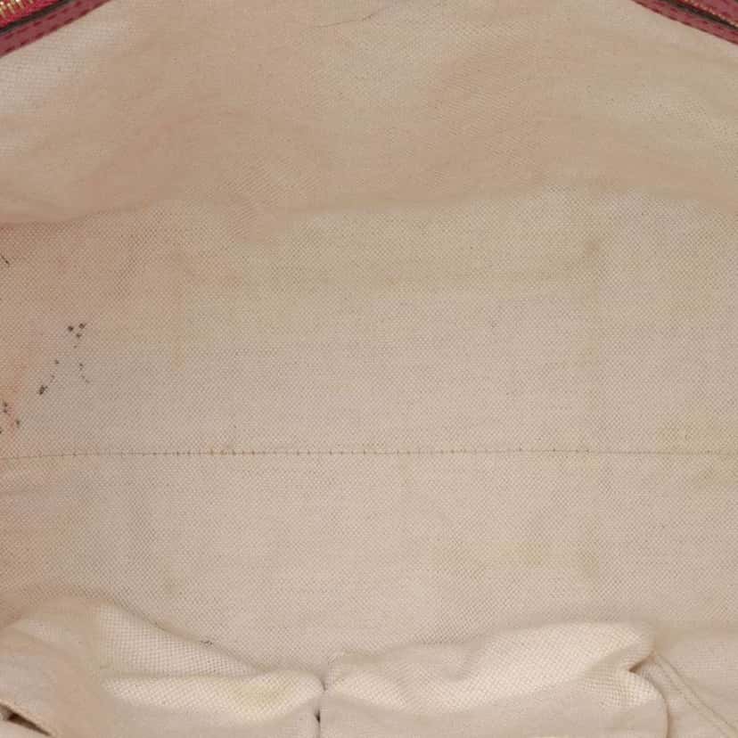 Gucci Medium GG Canvas Bree Satchel Brown Canvas Fair condition - Model View