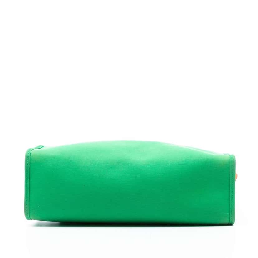 Hermès Toile Herbag Zip 31 Green Canvas Good condition - Inside View