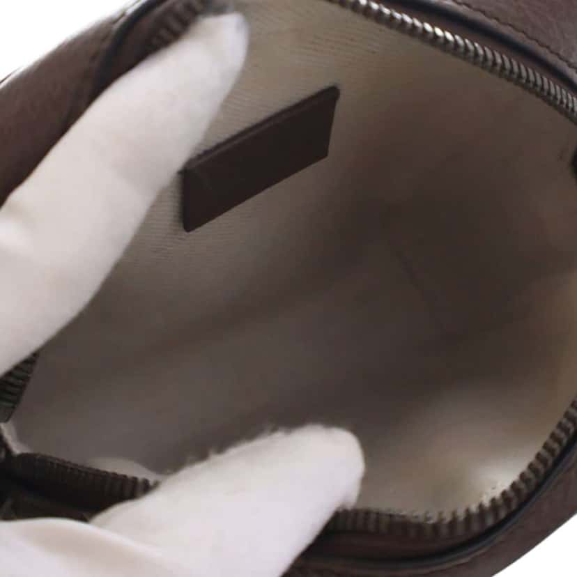 Gucci Mini GG Supreme Ophidia Crossbody Brown Canvas Good condition - Box View