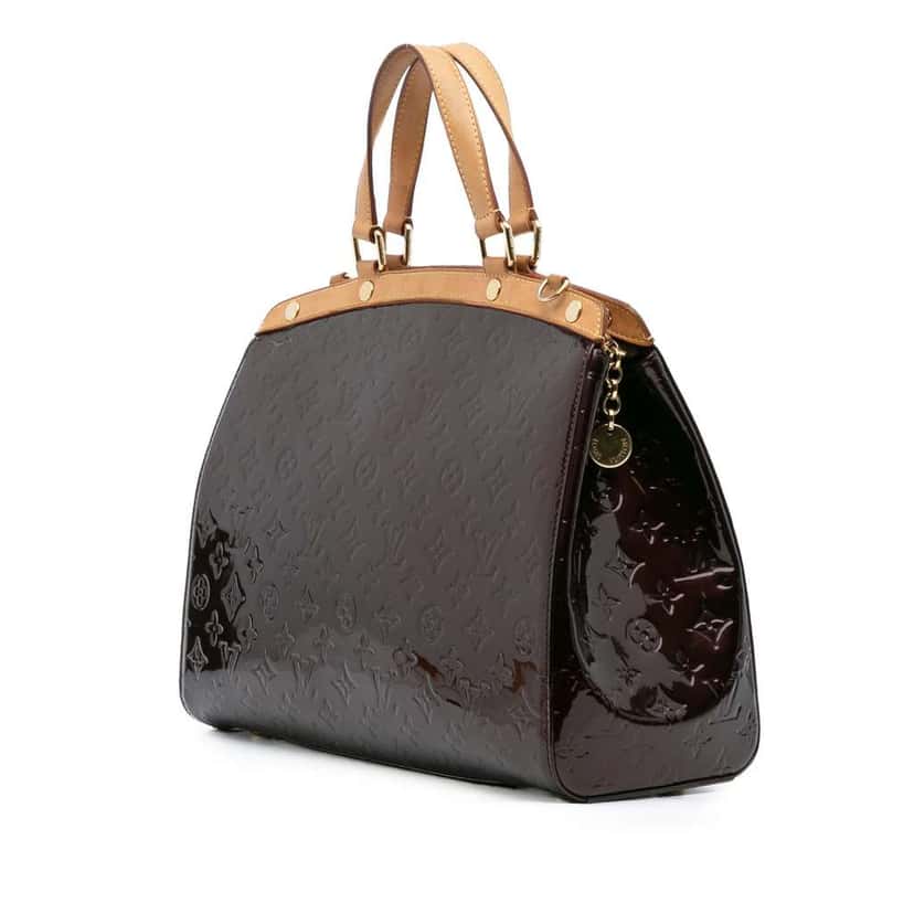Louis Vuitton Monogram Vernis Brea GM Red Leather Good condition - Back View