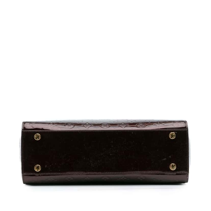 Louis Vuitton Monogram Vernis Brea GM Red Leather Good condition - Inside View