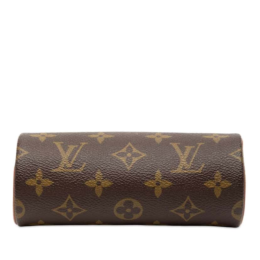 Louis Vuitton Monogram Papillon Pochette Brown Good condition - Inside View