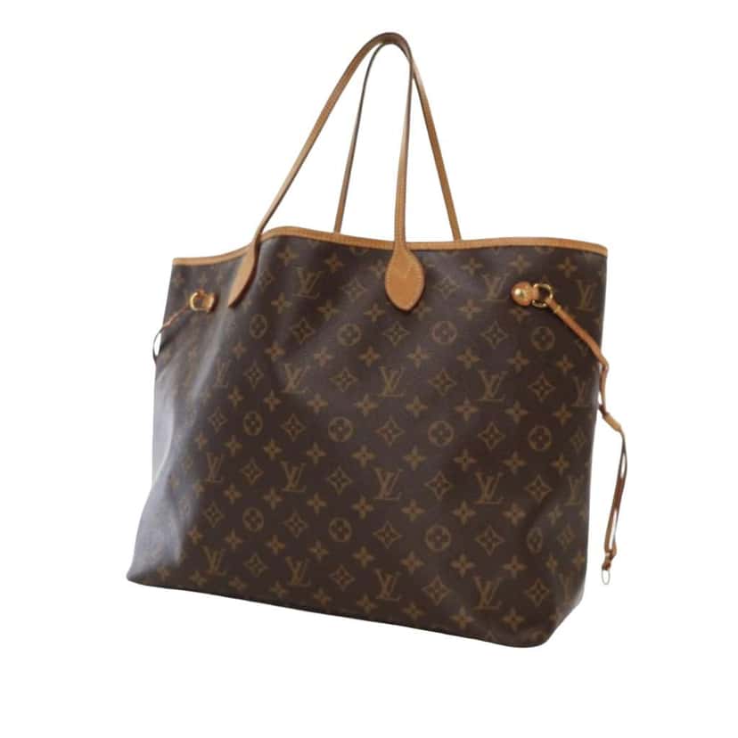 Louis Vuitton Monogram Neverfull GM Brown Good condition - Back View