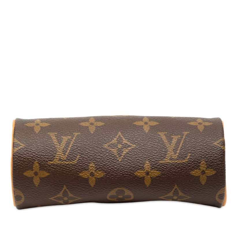 Louis Vuitton Monogram Papillon Pochette Brown Good condition - Inside View