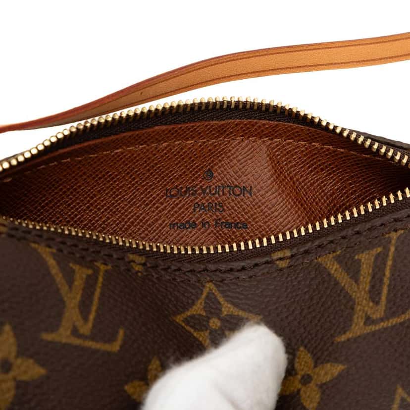 Louis Vuitton Monogram Papillon Pochette Brown Good condition - Box View