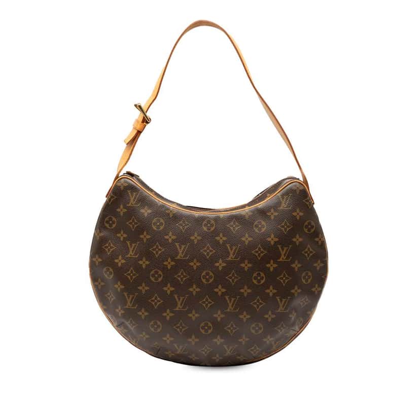 Louis Vuitton Monogram Croissant GM Brown Good condition - Front View