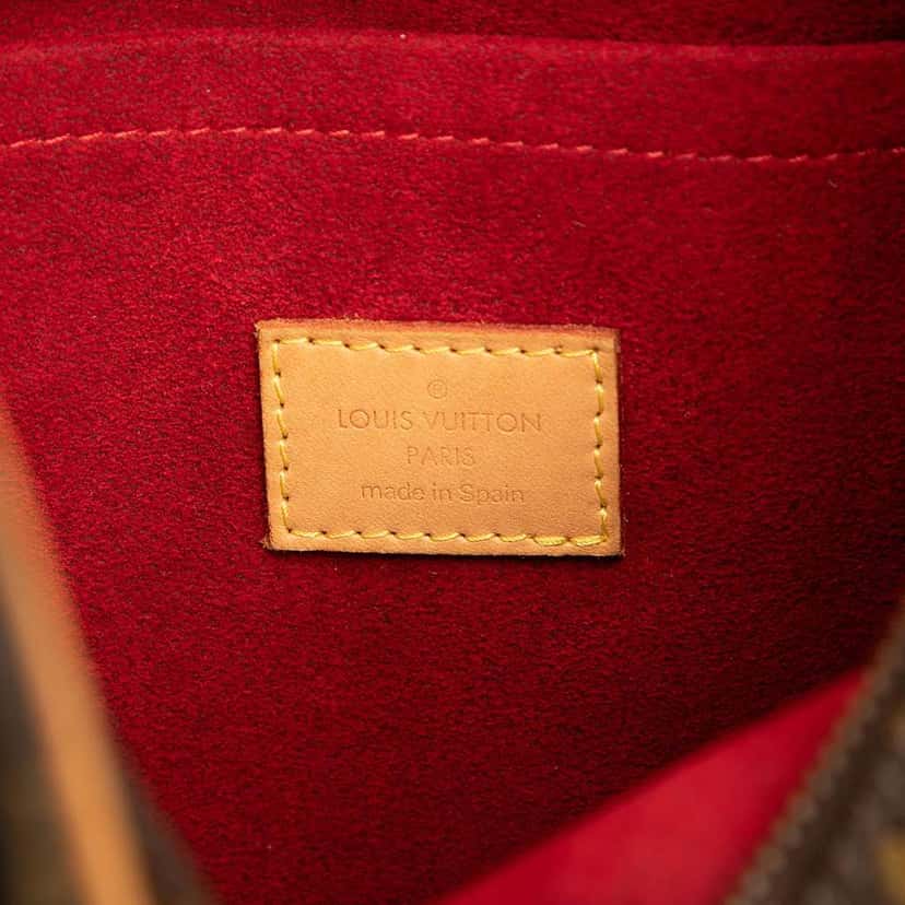 Louis Vuitton Monogram Croissant GM Brown Good condition - Box View