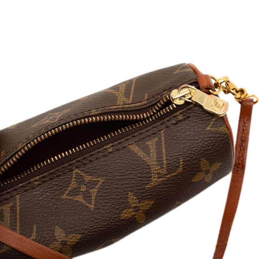 Louis Vuitton Monogram Papillon Pochette Brown Good condition - Box View