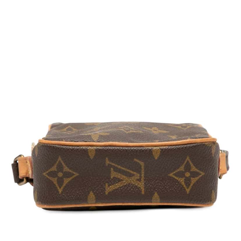 Louis Vuitton Monogram Mini Danube Brown Good condition - Inside View