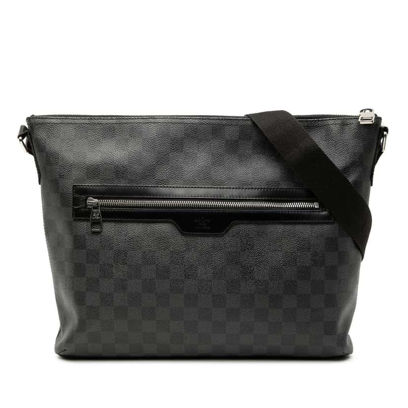Louis Vuitton Damier Graphite Mick MM Black Very good condition - Front View