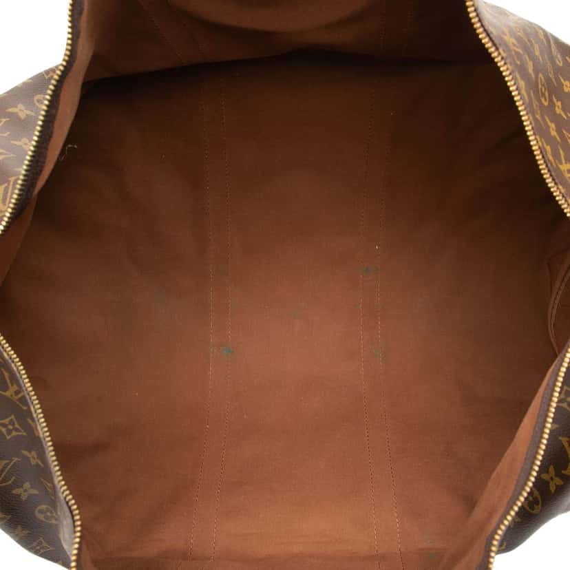 Louis Vuitton Monogram Keepall Bandouliere 60 Brown Good condition - Model View
