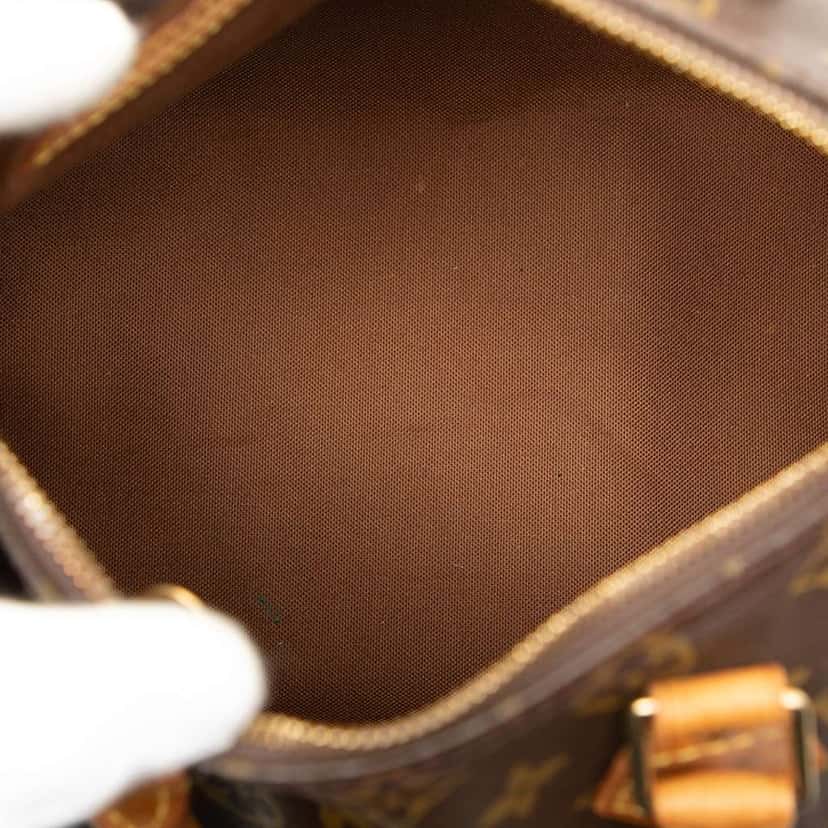 Louis Vuitton Monogram Speedy 25 Brown Good condition - Model View