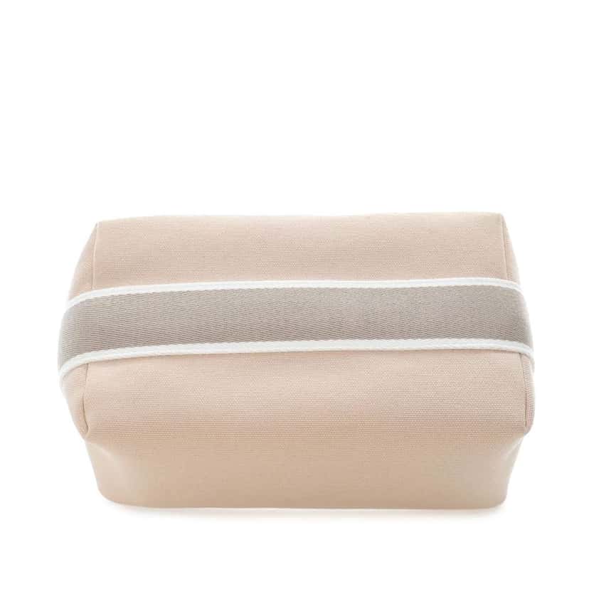 Hermès Small Toile Bride A Brac Case Brown Canvas Good condition - Inside View