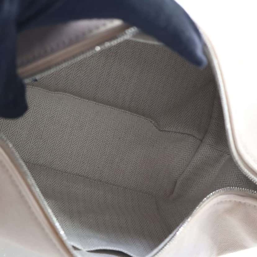 Hermès Small Toile Bride A Brac Case Brown Canvas Good condition - Model View