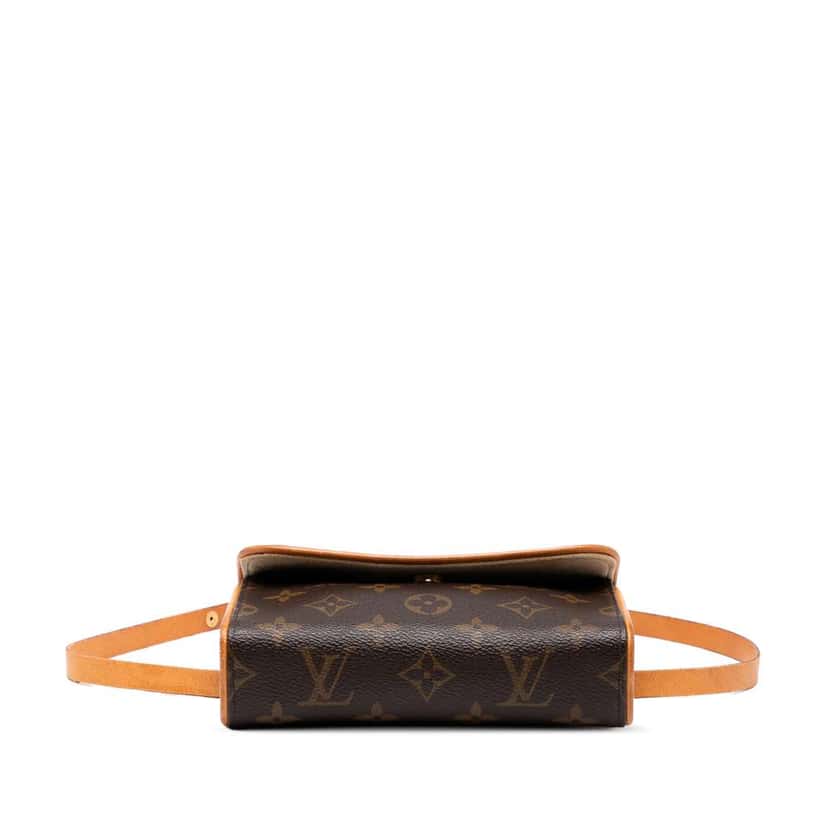 Louis Vuitton Monogram Pochette Florentine Brown Good condition - Inside View