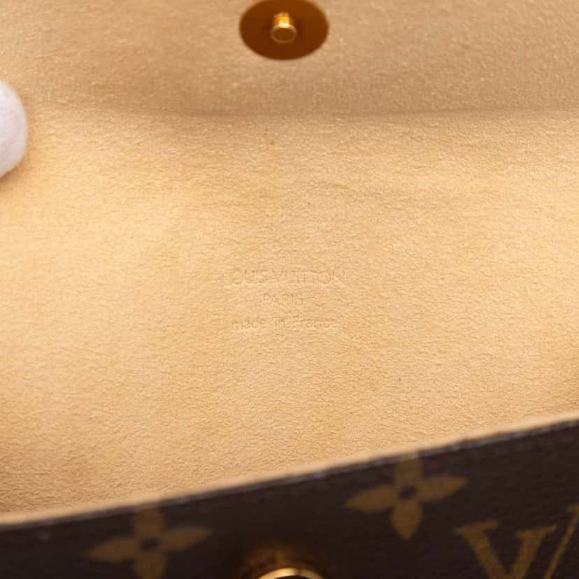 Louis Vuitton Monogram Pochette Florentine Brown Good condition - Box View