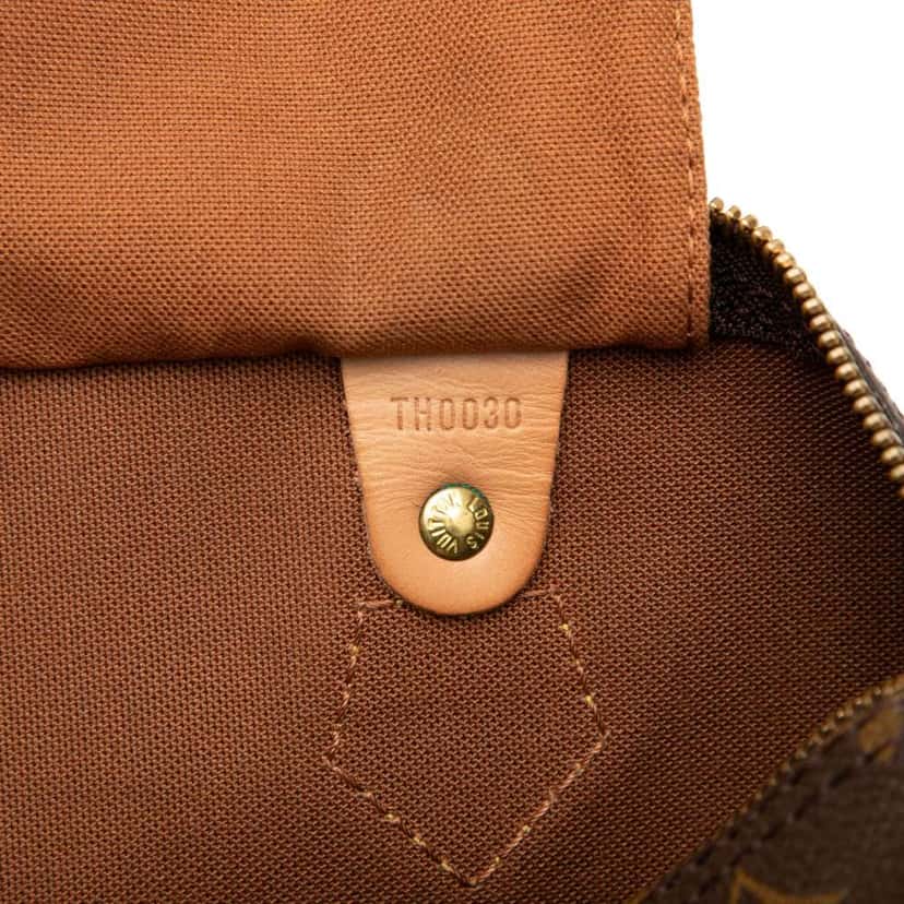 Louis Vuitton Monogram Speedy 30 Brown Fair condition - Box View