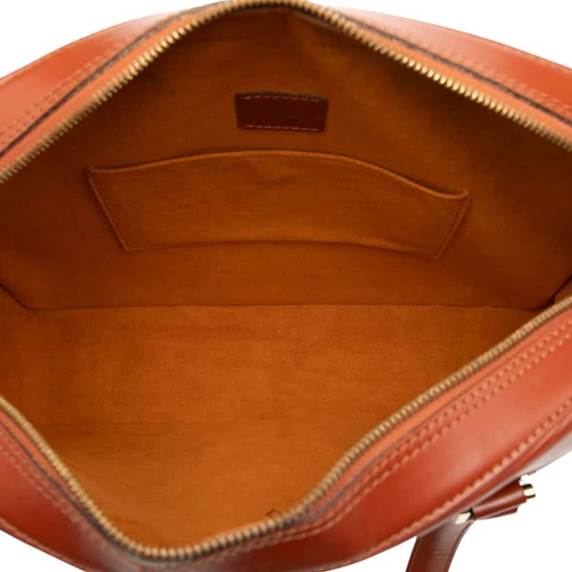 Louis Vuitton Epi Voltaire Brown Leather Very good condition - Model View