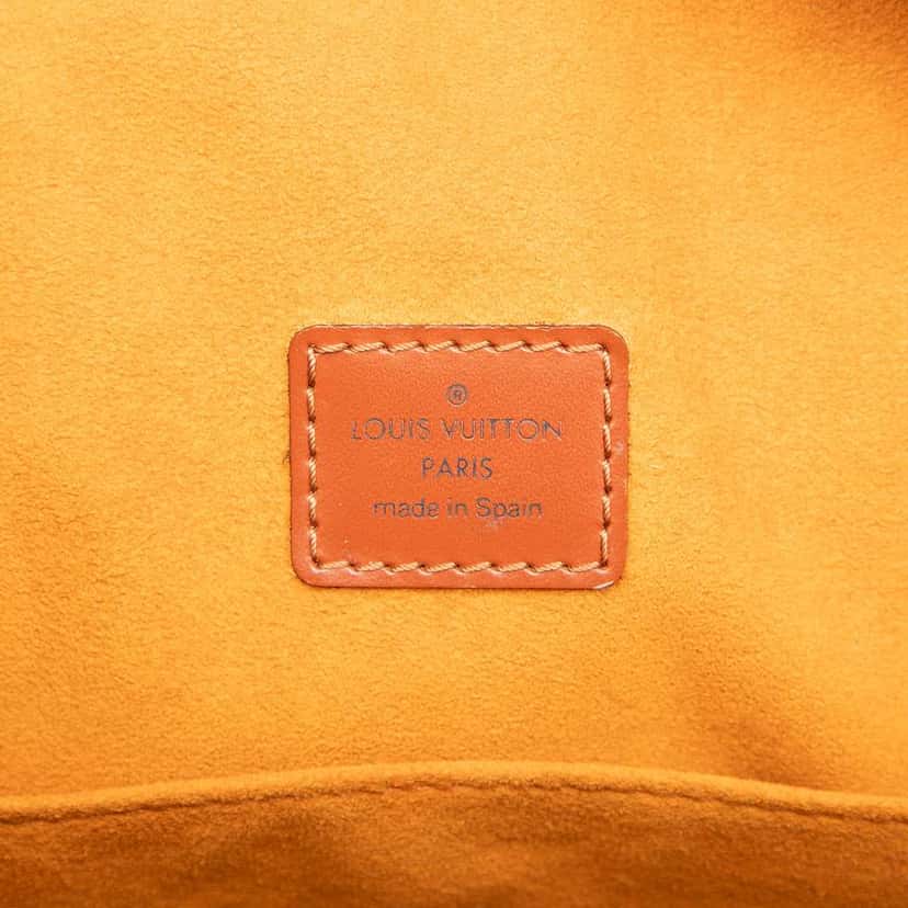 Louis Vuitton Epi Voltaire Brown Leather Very good condition - Box View