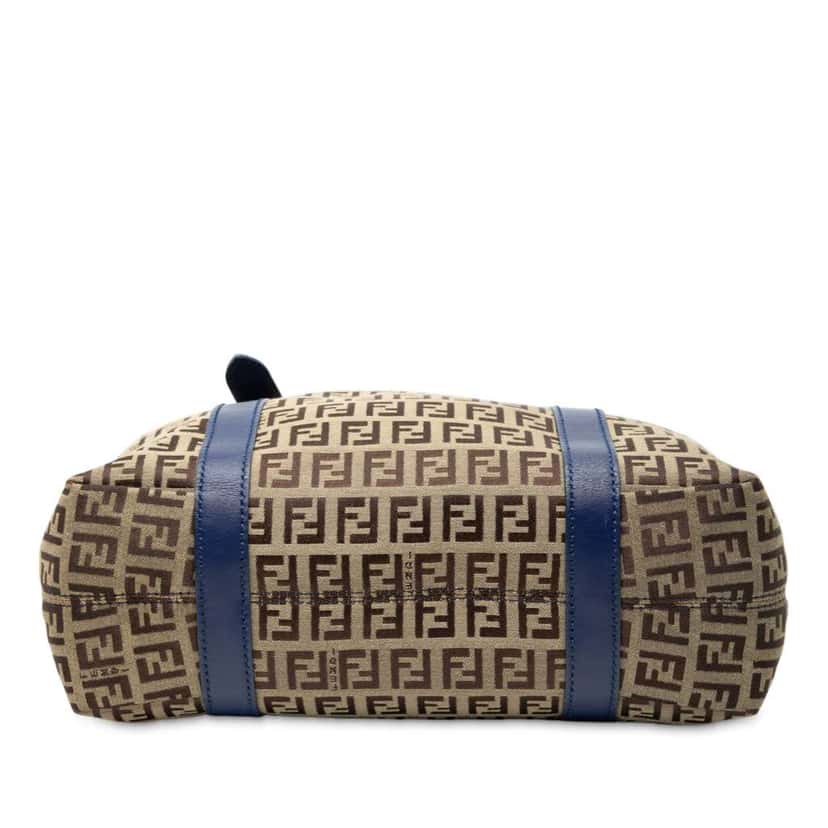 Fendi Zucchino Canvas Handbag Brown Canvas Good condition - Inside View