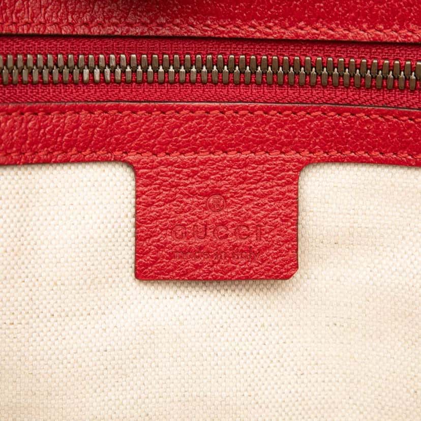 Gucci GG Supreme Web Bosco Satchel Brown Canvas Good condition - Box View