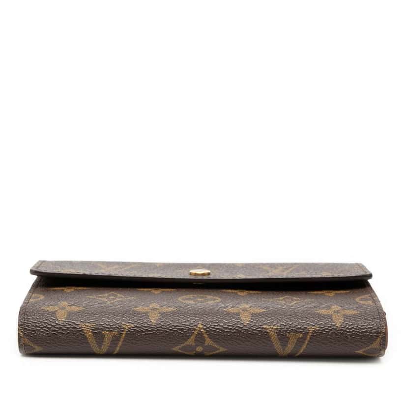 Louis Vuitton Monogram Porte Tresor Etui Papier Wallet Brown Good condition - Inside View